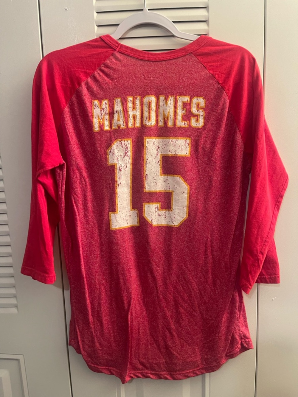 Majestic Red Heather NFL Fan Tee